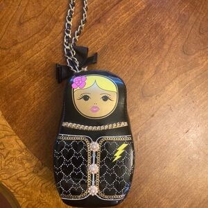 Betsey Johnson be a doll wristlet